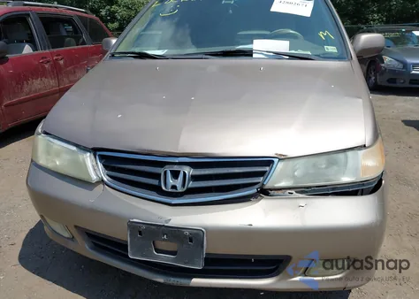 2003 Honda Odyssey Ex-L from USA, damaged, VIN 5FNRL18083B014534